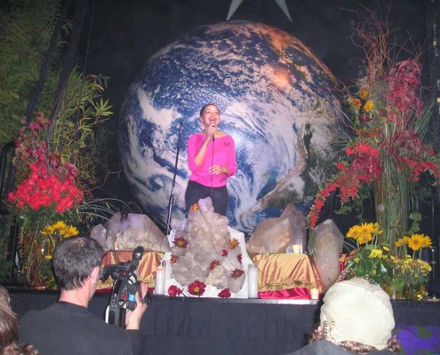Benefit for Julia Butterfly Hill's Foundation, Oakland, CA World Globe Earth Ball Globes