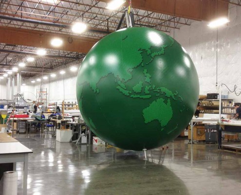 12.5' Custom Globe for Heineken / UEFA Champions League Soccer Final @ Wembley Stadium in London Custom Globes