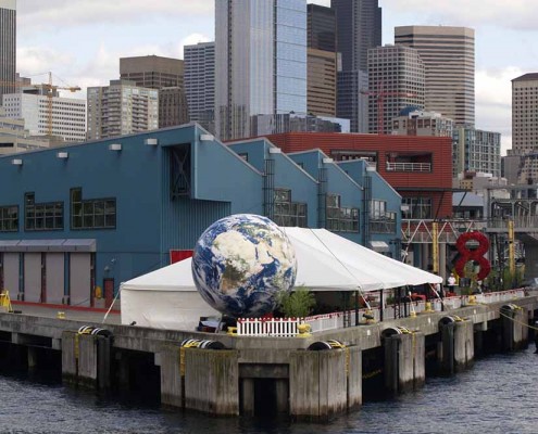 16' EarthBall, China 8, Seattle, WA