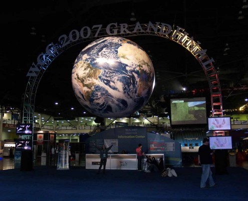 16' EarthBall, Gaming Show, Seattle, WA