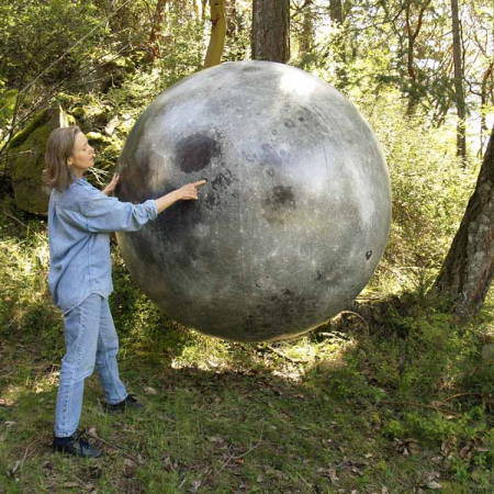 6' Moon Globe for NASA Custom Globes