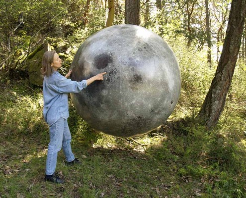 6' Moon Globe for NASA Custom Globes