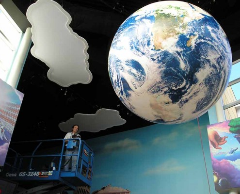 6' EarthBall, Northland Church, Longwood, FL World Globes Globe of the World in Northland Church, Florida