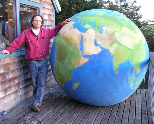 6' Canvas EarthBall for New Games Custom Globes