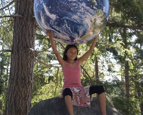 1 meter EarthBall EarthBalls for schools, teachers and homeschoolers