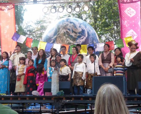 Peace Gathering Seattle Earth Globes of the World Earth Ball Peace Gathering, Seattle
