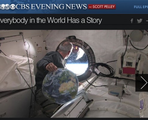 EarthBall in Space
