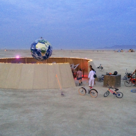 Pachamama Portal, Burning Man 2014 Giant Inflatable Globes for sale as seen at Burning Man earthball.com