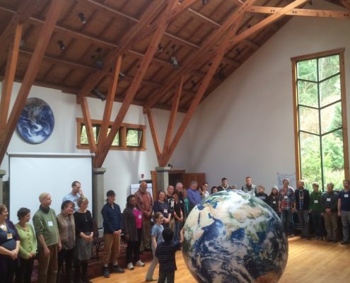 whidbeyball Large Inflatable Globes Earthballs Whidbey Island